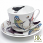 Preview: Jumbotasse Garden Birds von Roy Kirkham 450ml