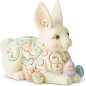 Preview: Bunny laying down 10,9cm von Jim Shore Heartwood Creek