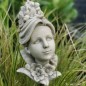 Preview: Blumenkind klein Christrose Resin betonfarben Zauberblume