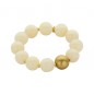 Preview: Perlen Armband cremefarben Modeschmuck von Biba