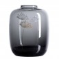 Preview: Vase Pusteblume Glas grau Living von Räder Design 15x12cm