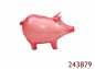 Preview: Sparschwein Pinkie metall 23X14X10cm