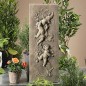 Preview: Engel Motivplatte 40x18cm Zauberblume