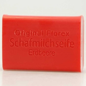 Erdbeere Florex Schafmilchseife 100g