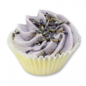 Badebutter-Cupcake Lavendel von Florex 45g