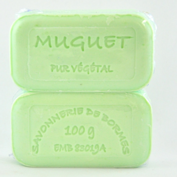 Maiglöckchen Muguet Pflanzenölseife Savonnerie de Bormes Provence 100g