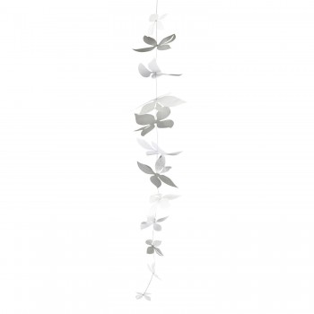 Kette Silver Blossom 86cm Zuhause Räder Design