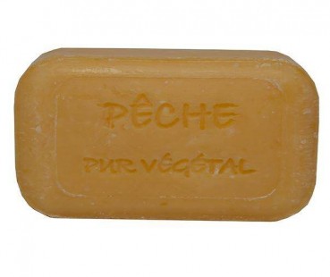 Peche - Pfirsich Pflanzenölseife Savonnerie de Bormes Provence 100g