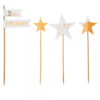 Kleine Winterparty Sterne 18cm Sternstunden von Räder Design