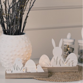 Ostern Lichtobjekt Hase 22x7x16,5cm von Räder Design