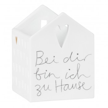 Lichtspielhaus Bei dir bin ich 5x5x6,5cm Räder Design