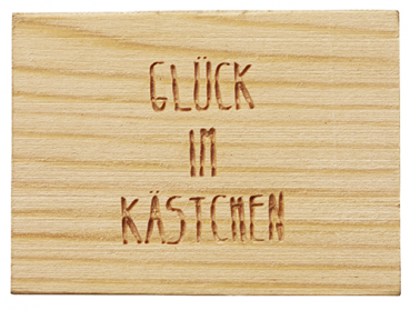 Herzstücke Glücksschwein to go von Räder Design