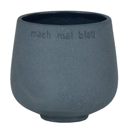 Blumenfreund Mach mal blau 7,5x7cm Living Räder Design