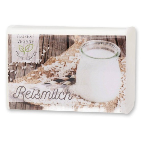 Vegane Reismilchseife aus Pflanzenölen Florex 100g