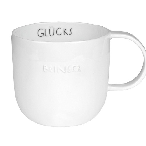 Guten Morgen Tasse Glücksbringer 300ml Räder Design