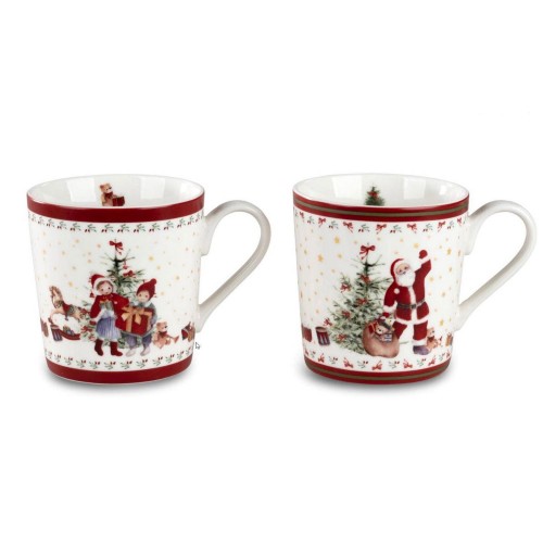 Kaffeebecher Weihnachten Nostalgie 9cm von Formano