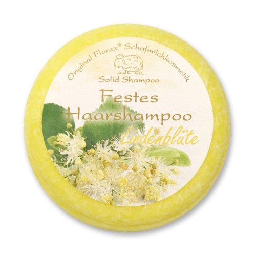 festes Haarshampoo Lindenblüte 58g Florex